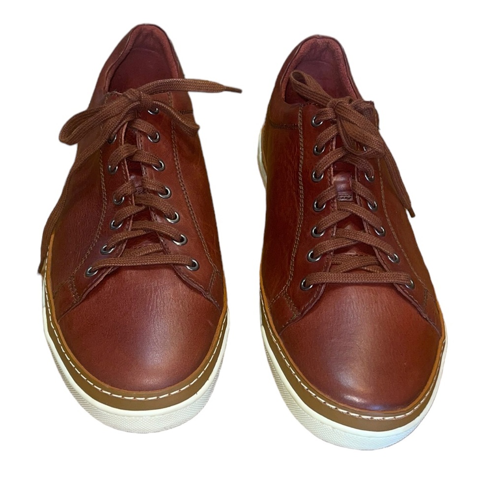 Allen Edmonds Porter City Derby Leather Sneakers. Size 12E GUC